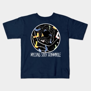 The Missing Sock Wormhole Kids T-Shirt
